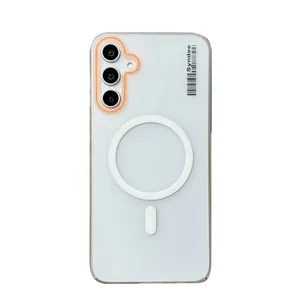 Funda Magnética Esmerilada de Color Caramelo Premium para <span class=keywords><strong>Samsung</strong></span> A57/37/27/17/07 A56/36/26/16/06 A55/35/25/15/05/S A54/<span class=keywords><strong>34</strong></span>/24/14, Delgada - Product Image 5