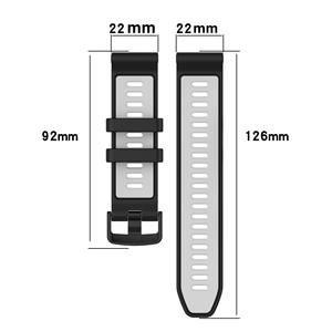 2025 BEAEN 18mm 20mm 22mm correa de silicona de liberación rápida para <span class=keywords><strong>Garmin</strong></span> Forerunner 965/venu3/Samsung Galaxy Watch5 - Product Image 4