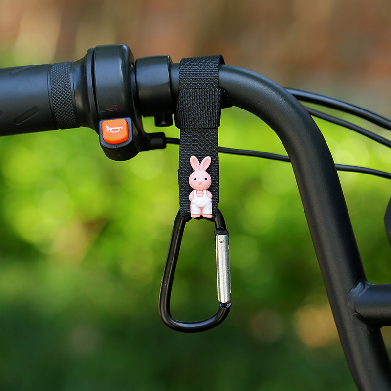 Sangle de type d noir sangle blanche lapin