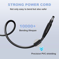 Cargador de CA para Portátil OEM de 50W 18A 2.7A 4.8*1.7mm, Adaptador de Corriente para Portátil HP 159224-001 163444-001, Fuente de Alimentación para Portátil