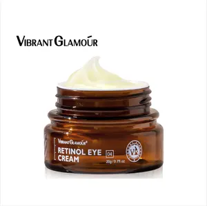 VIBRANT GLAMOUR - Creme para os olhos anti-rugas anti-idade e retinol para remover linhas finas e desbotamento