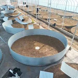 SDM Aquário Personalizado Chinês Grande Tanque De Peixes Redondo Tartaruga <span class=keywords><strong>Betta</strong></span> Jellyfish Aquaculture <span class=keywords><strong>Fish</strong></span> Pond - Product Image 4