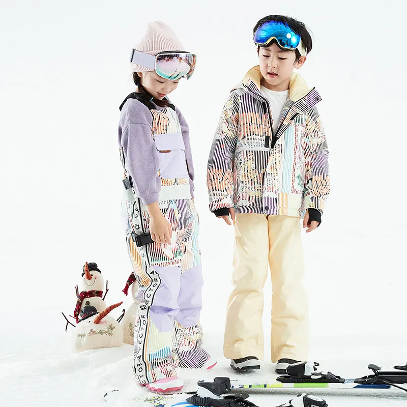 ילדים בגדי חורף בנים ובנות סקי בגדי ילדים ילדים