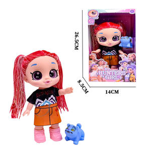 Figurine d'<span class=keywords><strong>action</strong></span> en vinyle PVC écologique <span class=keywords><strong>de</strong></span> 10 pouces, ensemble <span class=keywords><strong>de</strong></span> poupées K-POP pour filles, grands <span class=keywords><strong>yeux</strong></span> 5D scintillants, jouet éducatif pour jeu d'imitation pour enfants - Product Image 3