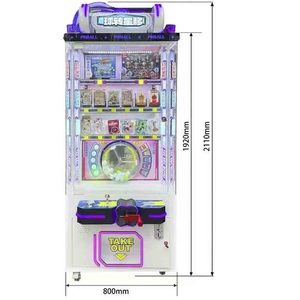 Nuova Macchina Gru Gioco delle Palline Fortunate, Gioco a Moneta con Palline Saltellanti, Macchina Acrilica per Blind Box, Regali, Giocattoli per Bambini, Giochi Giapponesi Spagnoli - Product Image 1