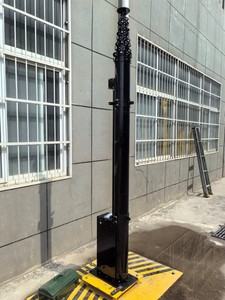 Mástil de Antena Telescópico de 6m con Elevación Eléctrica y Manual, Carga Superior de 20kg, Ideal para Aplicaciones de Telecomunicaciones y Redes Inalámbricas - Product Image 3