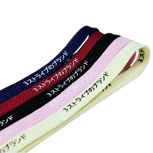 Custom Printed Colorful Flat Polyester Shoelaces Custom Personality Brand Logo Shoelace <strong>Shoe</strong> <strong>Laces</strong> - Product Image 6