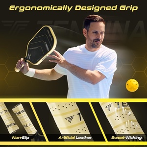 TENVINA Pickleball Paddles Thermoformed 4 Layers Carbon Fiber USAPA Approved 227g 16.434Lx7.534W Dominant Power Larger <strong>Sweet</strong> - Product Image 5