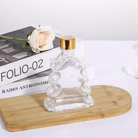 Bouteille en verre aromathérapeutique personnalisée de 200 ml en forme de sapin de Noël, diffuseur d'huiles essentielles aromathérapeutiques