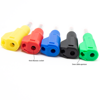 Connecteur banane extensible anti-poussière 4 mm, directement de l'usine