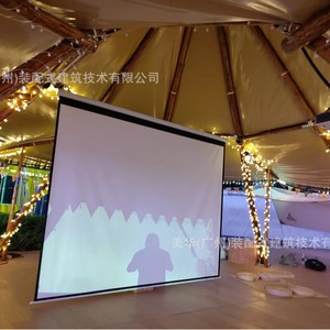 Tente en toile de style indien Chimelong, construction modulaire imperméable quatre saisons, idéale pour les mariages et les fêtes - Product Image 2