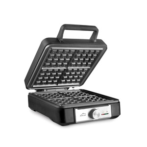 Piastra per waffle Lacor a 4 quadranti antiaderente con controllo della temperatura regolabile per uso domestico - Product Image 1