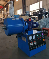 Mélangeur horizontal à socs et à brosses de 20 L pour usage en laboratoire, à moteur économe en énergie, pour la production de formules de matériaux de friction et de plaquettes de frein