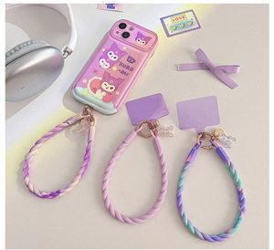 Leuchtender Bären-Sport-Silikon-Handyanhänger für Telefone, Anti-Verlust-Schlaufen, Bunte Aufnäher - Product Image 6