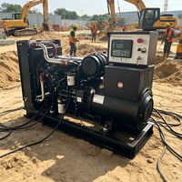 Générateur diesel fiable à faible vibration, 50 kW, châssis ouvert, 200 A, démarrage automatique, pour une fonctionnement silencieux en application industrielle
