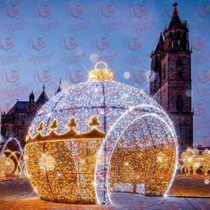 Luces de decoración de Navidad Led Pasillo de Navidad Arco redondo Luces de paisaje a prueba de agua - Product Image 1