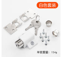 Serrure de sécurité STG moderne européenne et américaine en forme de T pour fenêtre et porte, avec verrou de protection enfant en aluminium, durable et à visser