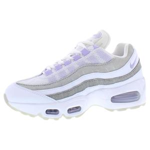 Nike Air Max 95 Zapatillas Chunky para Mujer en Blanco Hortensia y Gris Claro - Product Image 1