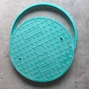 Cubierta de alcantarilla invisible de hierro dúctil resistente Diseño empotrado Negro para carreteras al aire libre y seguridad vial - Product Image 1