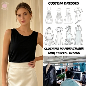 Camiseta sin mangas con cuello redondo para mujer, blusa básica holgada, conjunto versátil para uso diario, para actividades al aire libre, citas, fiestas y ocasiones - Product Image 1