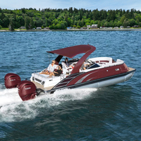 Kinocean, fabricant de bateaux de luxe, nouveaux bateaux pontons sportifs, aluminium, haute qualité, bateaux de pêche