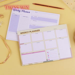 Planes diarios al por mayor Plan de estudiante Esta palabra se puede rasgar papel Notebook3349 - Product Image 3