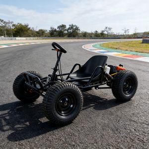 Karting tout-terrain pour adultes, moteur essence 168cc, grandes roues, buggy de <span class=keywords><strong>plage</strong></span>, vente directe usine - Product Image 4