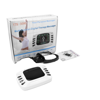 Masseur numérique à 8 modes de thérapie par acupuncture portable, appareil TENS pour soulager les douleurs corporelles