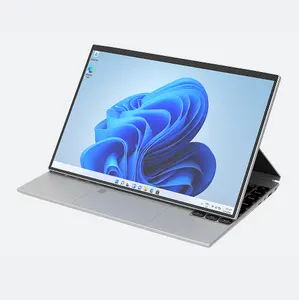 Fabrika OEM dokunmatik ekran dizüstü 14 inç Win 10 / Win 11 Intel Celeron Tablet 15 Tablet PC fonksiyonu iş ofis için