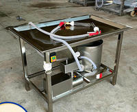 Marinade industrielle Injection d'eau salée Injecteur de saumure de boeuf Injecteur de cornichons boeuf Poulet Poisson Porc Viande Machine d'injection de décapage prix