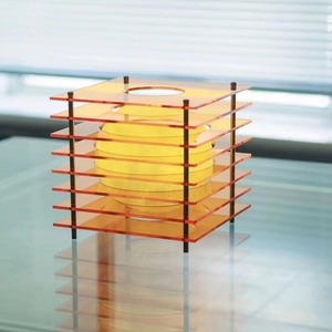Lámpara de escritorio artística, luz de <span class=keywords><strong>noche</strong></span> de mesa recargable RGB acrílica de ambiente con diseño moderno para oficina, decoración de sala de estar - Product Image 4