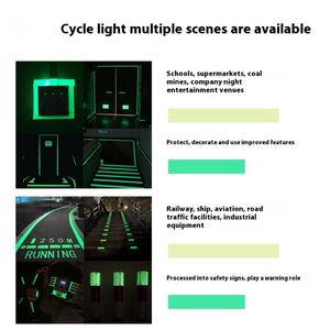 فيلم ضوئي ذاتي اللصق قابل للطبعة من كلوريد البولي فينيل والماس مادة عاكسة منشورية في الظلام - Product Image 5