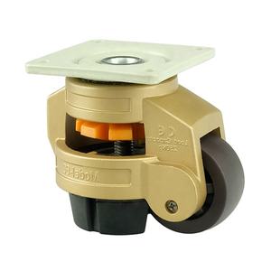 WBD 60F/<span class=keywords><strong>S</strong></span> 50MM LEVELING Einstellung Nachlauf platte Rad rolle selbst nivellierende fuß aktivierte Rollen - Product Image 5