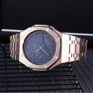 Kit d'Accessoires de Remplacement pour Montre Homme, Bracelet en Métal et Lunette pour Modèles <span class=keywords><strong>Casio</strong></span> <span class=keywords><strong>G</strong></span>-<span class=keywords><strong>Shock</strong></span> GA2100/<span class=keywords><strong>GA2110</strong></span> - Product Image 6