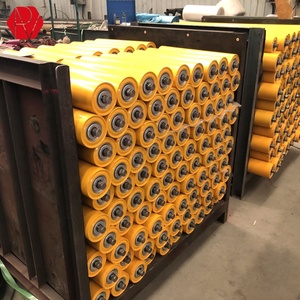 Promotieprijs Hoge Kwaliteit Anti Slijtage Pu Stalen Buis Transportband Impact Return Riemrol - Product Image 6
