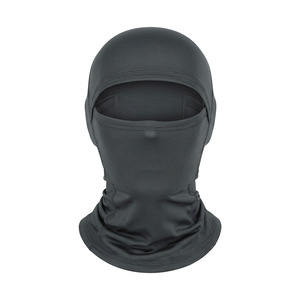 Full Face Balaclava Motorcycle Helmet Liner Solid Color Summer Sunshade Breathable Thin Riding Visor Unisex 100% Polyester - Product Image 5