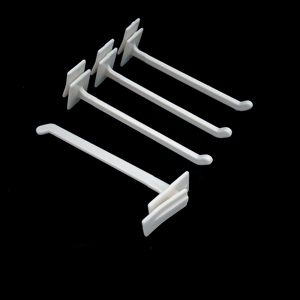 Retail Shop Racks Hanging Wall <b>Hook</b> Supermarket Wholesale <b>Plastic</b> Pegboard <b>Hooks</b> - Product Image 5