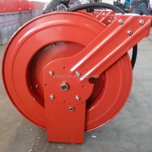 Soporte de Pared para Almacenamiento de Mangueras WILLEST, Enrollador de <span class=keywords><strong>Manguera</strong></span> de Acero con Resorte de 3/8"x20m, HRO4003-R3/8", Enrollador de <span class=keywords><strong>Manguera</strong></span> de Aire Retráctil - Product Image 6