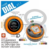 Pengontrol Tombol Dial v1.1 yang Dapat Diprogram dengan Layar Sentuh Bulat 1,28 inci ESP32S3