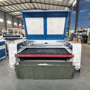 LaserMen-1610 1600*1000mm Fabric Lazer Cutting Co2 Laser Cutter Machine for Fabric Textile Leather Cloth Engraving Cut Machines - Product Image 3