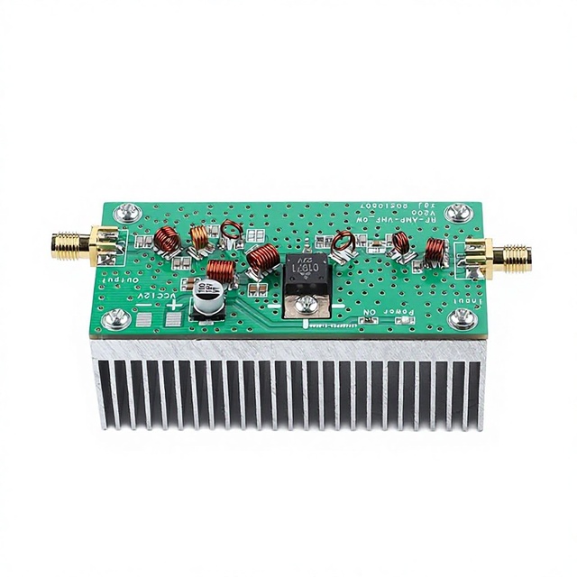 SEYOSE 6W FM Power Amplifier 140-170MHz VHF RF Module 03-05W with Heat Sink PCB Material