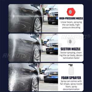 Laveuse de voiture 24/12V 30 BAR, pistolet à eau haute pression pour lavage de voiture, générateur de mousse pour le lavage de voiture, avec batterie 1/0, type sans fil/filaire - Product Image 2