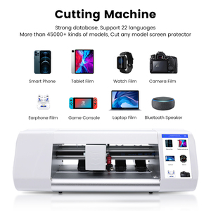 Machine de découpe de films de protection d'écran en TPU hydrogel UV pour téléphone portable intelligent et montre intelligente Purcell CS390 - Product Image 2