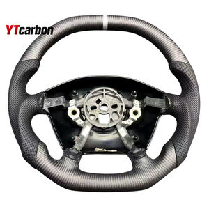 Volante de Fibra de Carbono Real Personalizado Estilo Racing YTcarbon para Seville SLS STS 98-04, Accesorios Interiores para Auto - Product Image 2