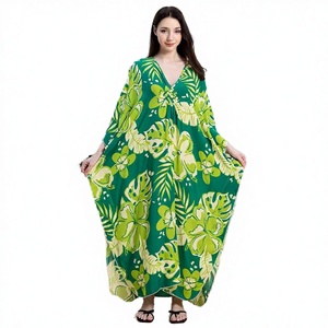 Abaya de Verano Tejida a Mano, de Poliéster, Manga Larga, Holgada, Talla Grande, para Playa, Secado Rápido, Transpirable, Ropa para Bodas - Product Image 3