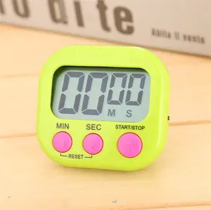 Grosir timer stopwatch alarm clock-Timer Dapur Grosir untuk Siswa untuk Melakukan Hitung Mundur Timer Elektronik Stopwatch Jam Alarm Kecil