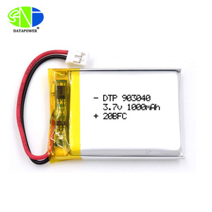 3,7 Volt lithium ion battery 1000mah 903040 - Product Image 3