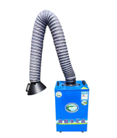 Nouvel extracteur de fumée industriel avec filtre à charbon actif, conception mobile, débit d'air de 800 CFM, faible bruit, pour collecteur de fumée de soudage, poussière