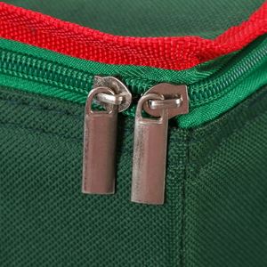 Custom Holiday Decorations <b>Storage</b> Container Christmas Ornament <b>Storage</b> <b>Box</b> with Reinforced Handle - Product Image 5