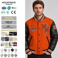 Veste de sport en polaire pour homme, isolée thermiquement, résistante au vent, grande taille, broderie chenille personnalisée, production OEM en usine